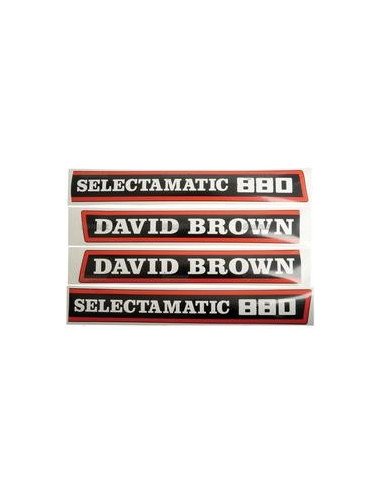 Kit Pegatinas-David Brown 880 Selectamatic